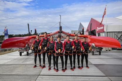 España: un equipo de élite cien por cien olímpico y el más joven de SailGP